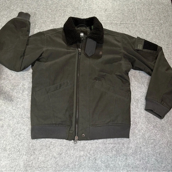G-Star Raw Flight Bomber Jacket in Cloack.  Sz: Small - Picture 5 of 16
